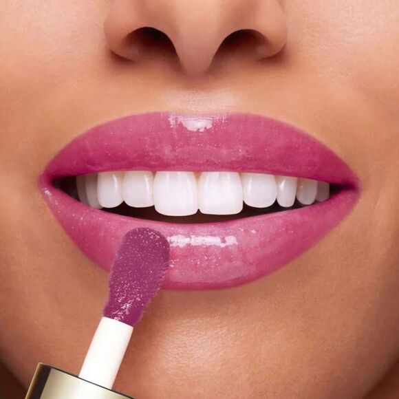 Clarins Lip Comfort Oil In Plum Full Size NIB - Picture 4 of 7